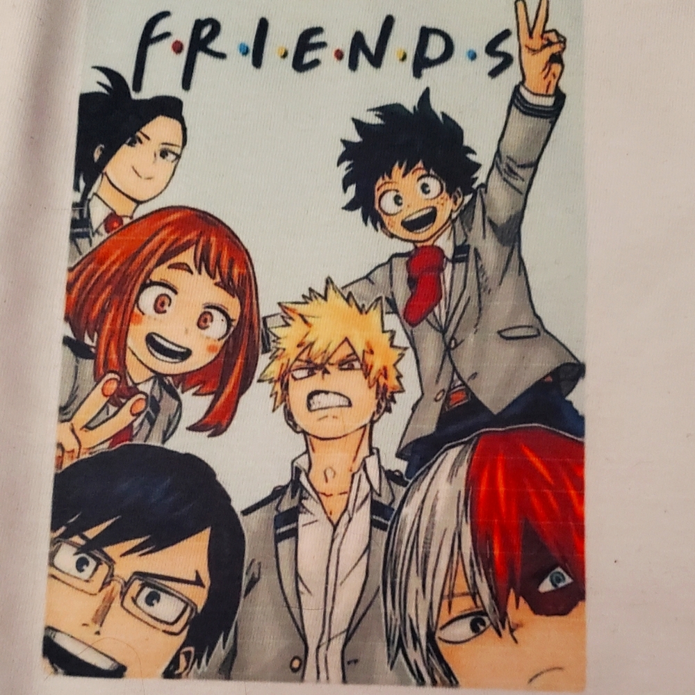 My hero academia anime tshirt